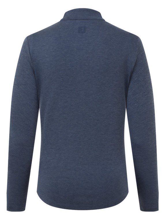 FootJoy 1/4 Zip Blade Collar Midlayer Damen Sweatshirt, navy/dusty violet/glacial blue