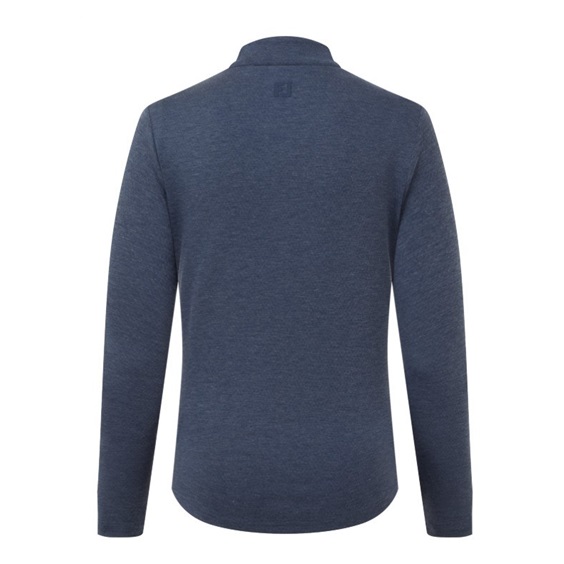 FootJoy 1/4 Zip Blade Collar Midlayer Damen Sweatshirt, navy/dusty violet/glacial blue