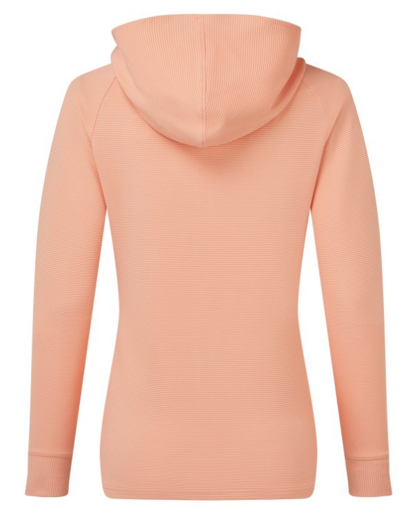 Footjoy Full-Zip Ottoman Hoodie Damen Sweatshirt, desert peach