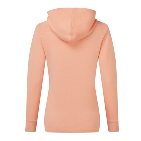 Footjoy Full-Zip Ottoman Hoodie Damen Sweatshirt, desert peach