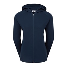Footjoy Full-Zip Ottoman Hoodie Damen Sweatshirt, dunkelblau