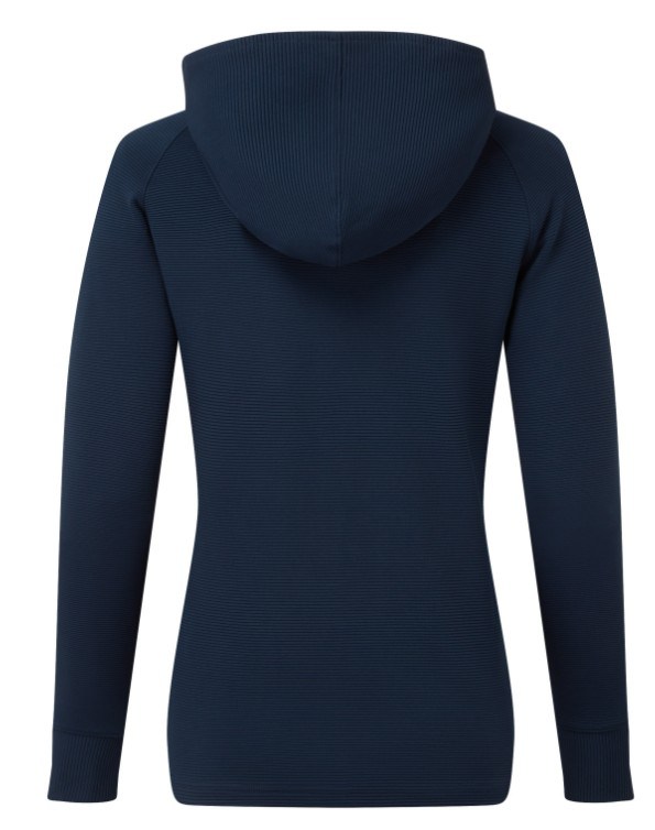 Footjoy Full-Zip Ottoman Hoodie Damen Sweatshirt, dunkelblau