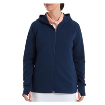 Footjoy Full-Zip Ottoman Hoodie Damen Sweatshirt, dunkelblau