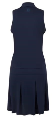 FootJoy Pleated Golfkleid, dunkelblau/weiss