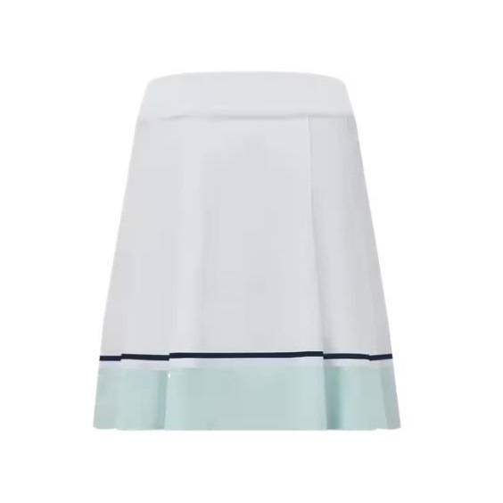 FootJoy Pleated Golfrock weiss/dunkelblau