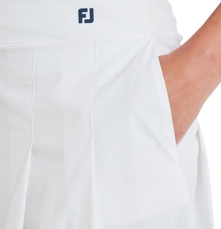 FootJoy Pleated Golfrock weiss/dunkelblau