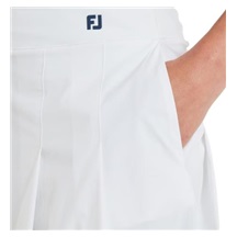 FootJoy Pleated Golfrock weiss/dunkelblau