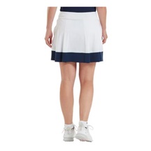 FootJoy Pleated Golfrock weiss/dunkelblau
