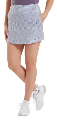 FootJoy Curve Geo Dot  Aerial Golfrock, dusty violet/navy