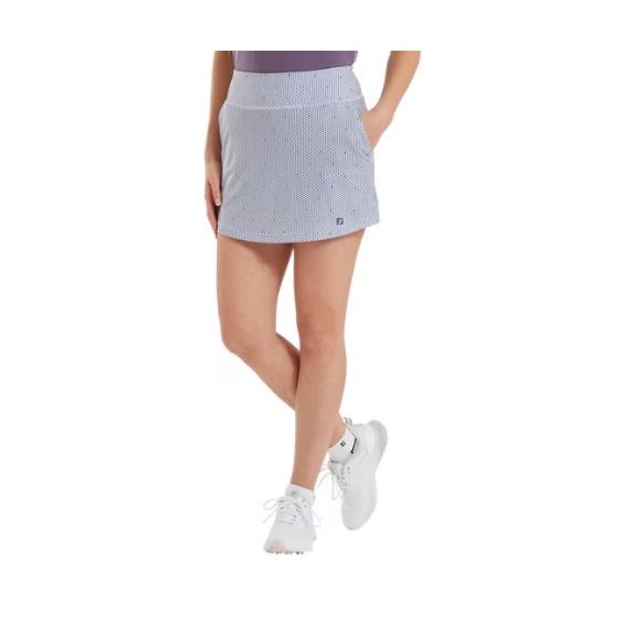 FootJoy Curve Geo Dot  Aerial Golfrock, dusty violet/navy
