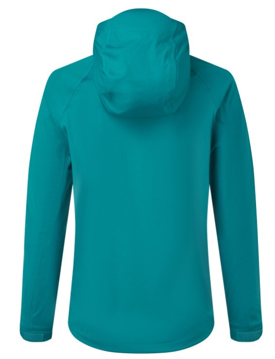 FootJoy HydroKnit Wasserdichte Damenjacke, blue/white/desert peach