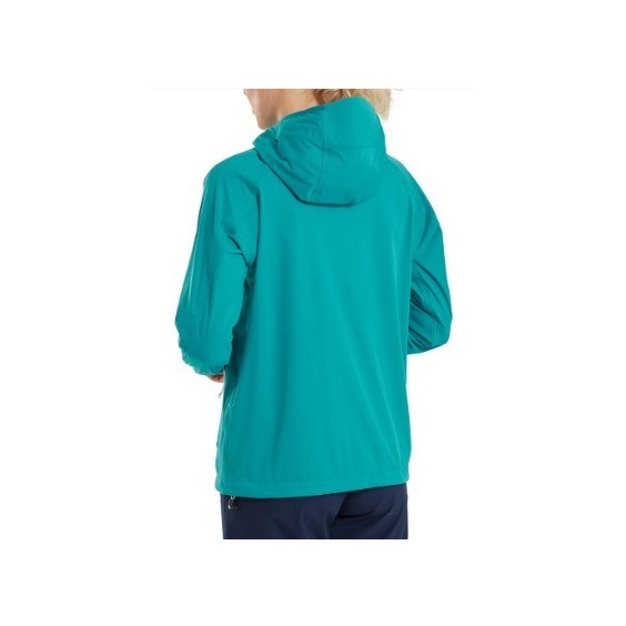FootJoy HydroKnit Wasserdichte Damenjacke, blue/white/desert peach
