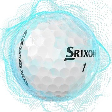 Srixon Q-Star Tour Golfbälle, gelb
