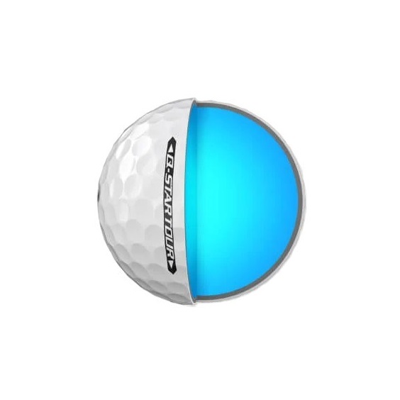 Srixon Q-Star Tour Golfbälle, gelb
