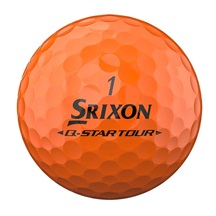 Srixon Q-Star Tour Divide Golfbälle, gelb/orange