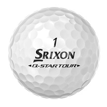 Srixon Q-Star Tour Divide Golfbälle, weiss/limettengrün