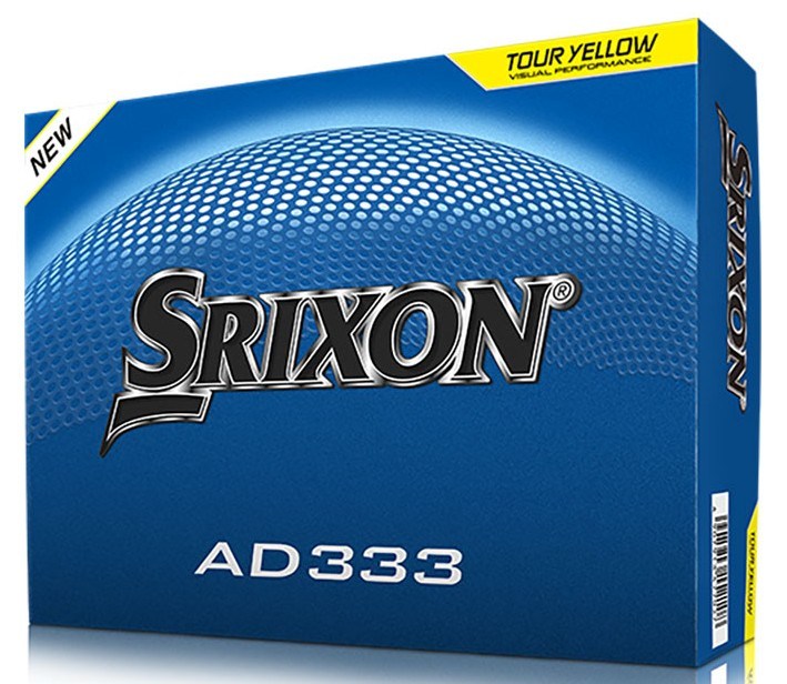 Srixon AD333 Golfbälle, gelb