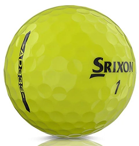 Srixon AD333 Golfbälle, gelb