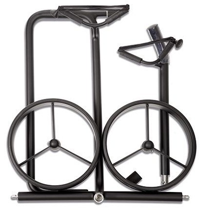 JuStar Black 2-rädrig Manuell Golftrolley