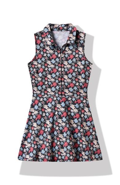Travis Mathew Featherweight Course Time Golfkleid, black/floral