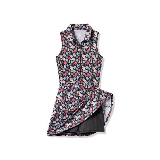Travis Mathew Featherweight Course Time Golfkleid, black/floral
