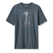 Travis Mathew Lost Swing Tee Herren T- Schirt, mood indigo/vintage indigo