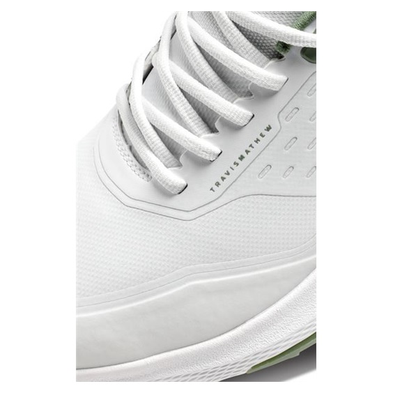 Travis Mathew The NuAge Mega Herren Golfschuhe, weiss/grün