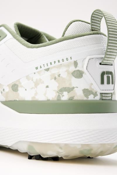 Travis Mathew The NuAge Mega Herren Golfschuhe, weiss/grün