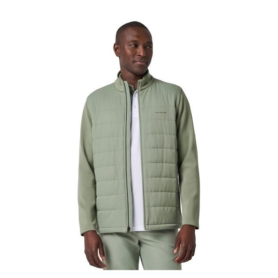 Travis Mathew Point of Sail Full Zip Herrenjacke, sea spray