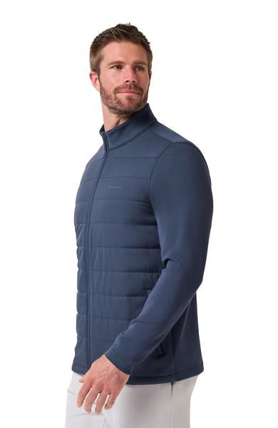 Travis Mathew Point of Sail Full Zip Herrenjacke, mood indigo