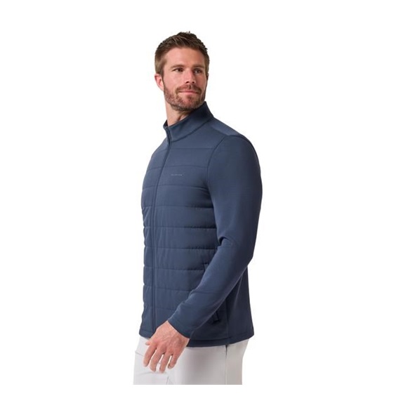 Travis Mathew Point of Sail Full Zip Herrenjacke, mood indigo