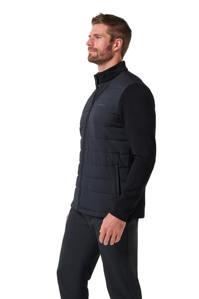 Travis Mathew Point of Sail Full Zip Herrenjacke, schwarz