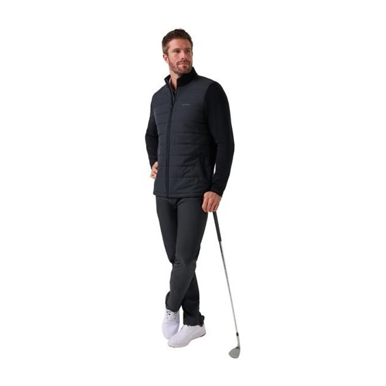 Travis Mathew Point of Sail Full Zip Herrenjacke, schwarz
