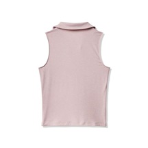 Travis Mathew Skyloft Light ärmelloses Damen-Polo, heather violet ice