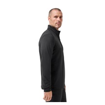 Travis Mathew Heater Pro 1/4Zip Herren Sweatshirt, schwarz