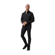 Travis Mathew Heater Pro 1/4Zip Herren Sweatshirt, schwarz