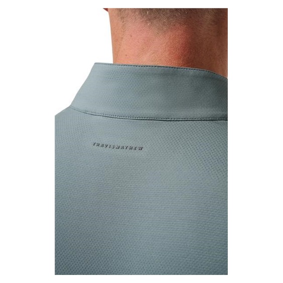 Travis Mathew Heater Pro 1/4Zip Herren Sweatshirt, balsam green