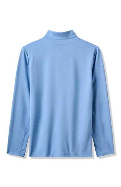Travis Mathew Heater Pro 1/4Zip Herren Sweatshirt, pacific coast