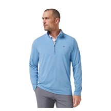 Travis Mathew Heater Pro 1/4Zip Herren Sweatshirt, pacific coast