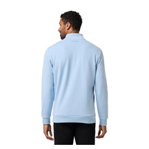 Travis Mathew CLOUD QUARTER ZIP 2.0 Hoodie Herren Sweatshirt, heather powder blue