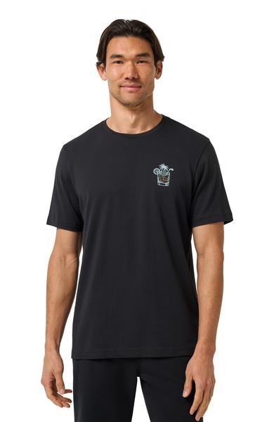 Travis Mathew Beverage Cart Tee Herren T- Schirt, schwarz