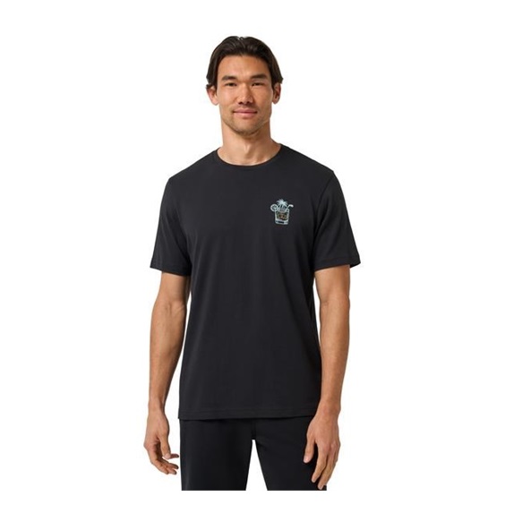 Travis Mathew Beverage Cart Tee Herren T- Schirt, schwarz