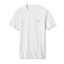 Travis Mathew Founding Member Tee Herren T- Schirt, weiss