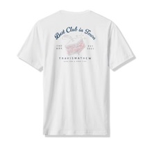Travis Mathew Founding Member Tee Herren T- Schirt, weiss