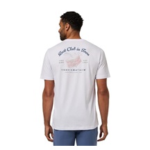 Travis Mathew Founding Member Tee Herren T- Schirt, weiss