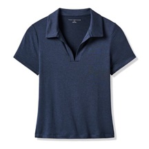 Travis Mathew Skyloft Light Damen Poloshirt, heather navy blazer