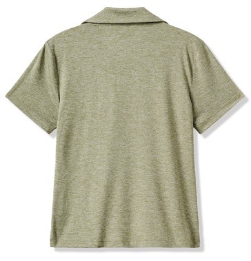 Travis Mathew Skyloft Light Damen Poloshirt, heather oil green