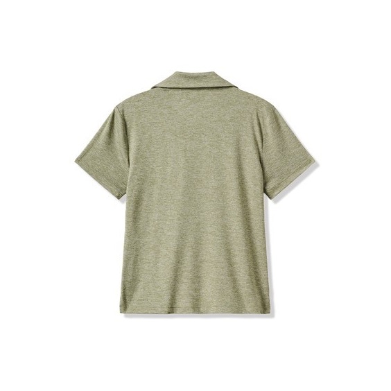 Travis Mathew Skyloft Light Damen Poloshirt, heather oil green