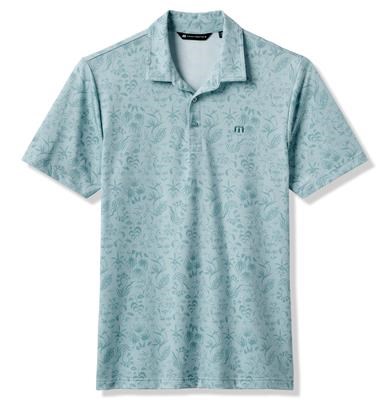 Travis Mathew Featherweight Paradise Herren Poloshirt, forget me now