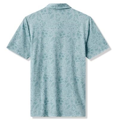Travis Mathew Featherweight Paradise Herren Poloshirt, forget me now